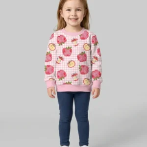 Custom School Grade Apple Days Bamboo Crewneck Sweatshirt