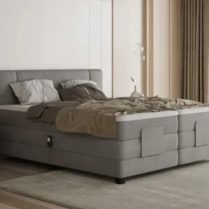Boxspringbett Noela Samt elektrisch verstellbar