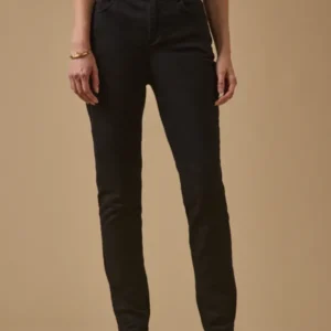 Farbenfrohe Slim Fit Damenhose Aude
