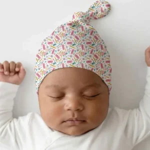 Pink Power School Supplies Bamboo Knotted Hat