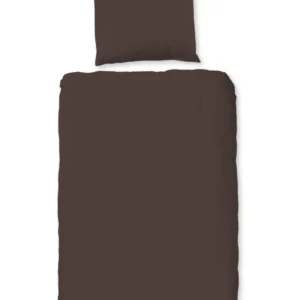 Hüft -Satin -Bettdecke - Brown - Rits