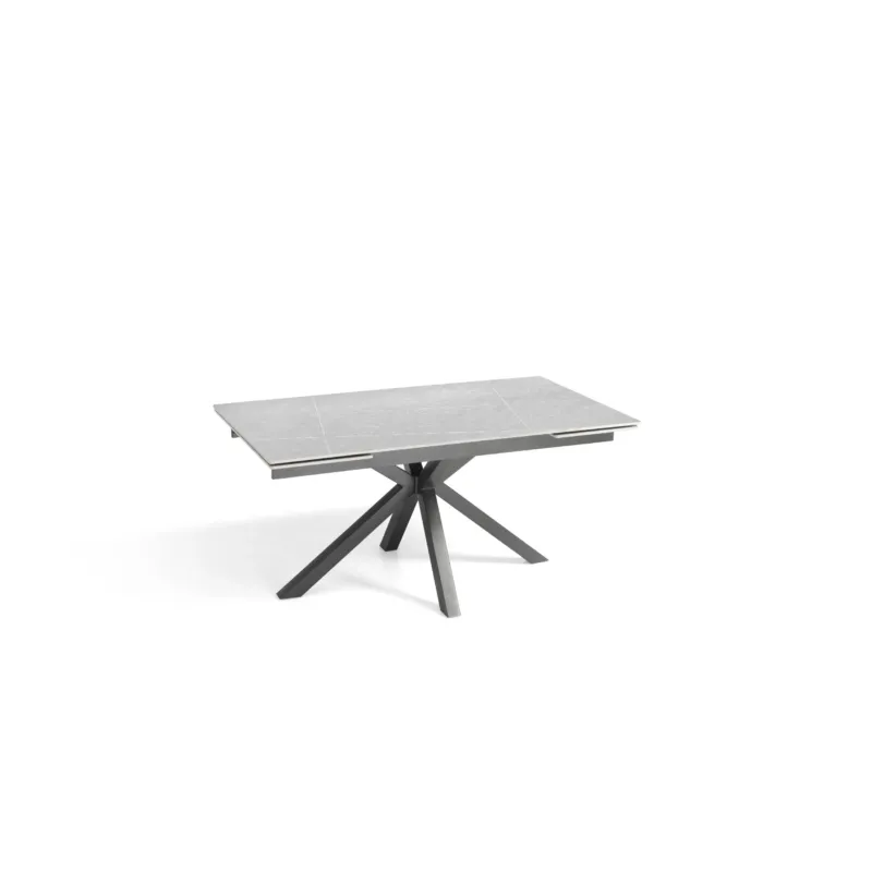 Tavolo allungabile PEDRO ceramica grigio