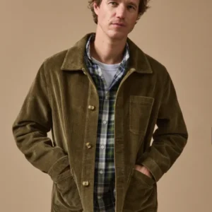 Herrenjacke im Worker-Style aus Cord