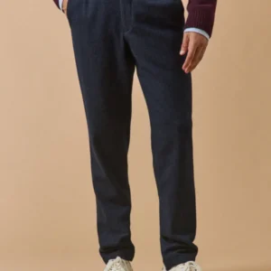 Herrenhose aus Wolltuch mit Elastikbund