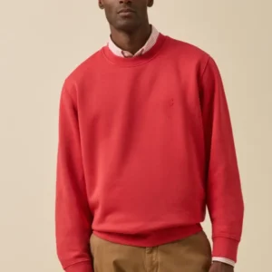 Herren-Sweatshirt aus Molton aus Bio-Baumwolle
