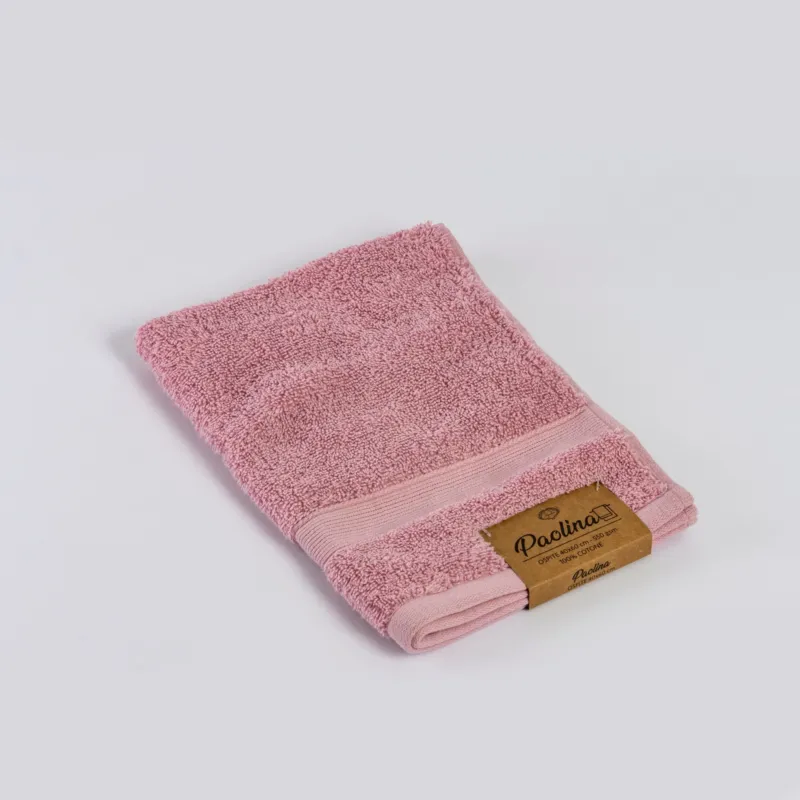 Asciugamano ospite PAOLINA rosa