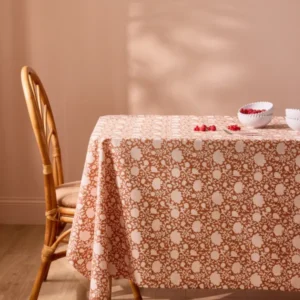 Jaïpur-Tischdecke aus beschichteter Baumwolle