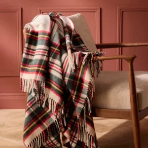Plaid im schottischen Stil - hauptsächlich aus Wolle