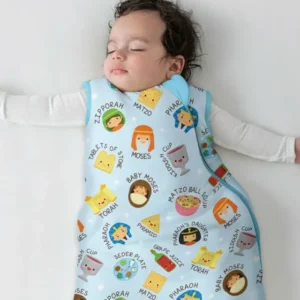 Cute Passover Characters Bamboo Sleep Bag