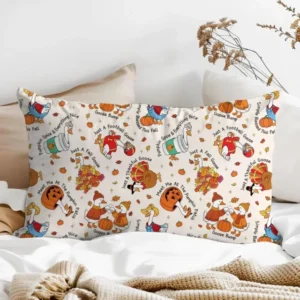Just A Fall Goose Family Matching Bamboo Pillow Case