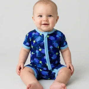 Happy Glow Fish Bamboo Shorty Zippy