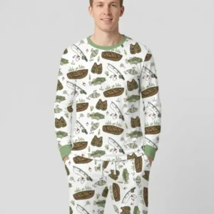 Catch Ya Later Bamboo Men's Pajama Set