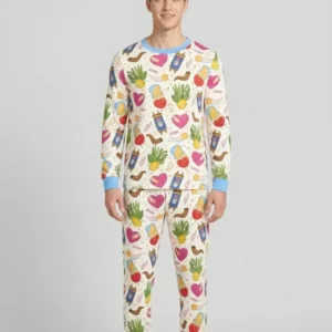 Jewish High Holidays Bamboo Men's Pajama Set