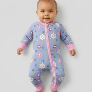 Starry Bloom Blessings Family Matching Bamboo Convertible Zippy