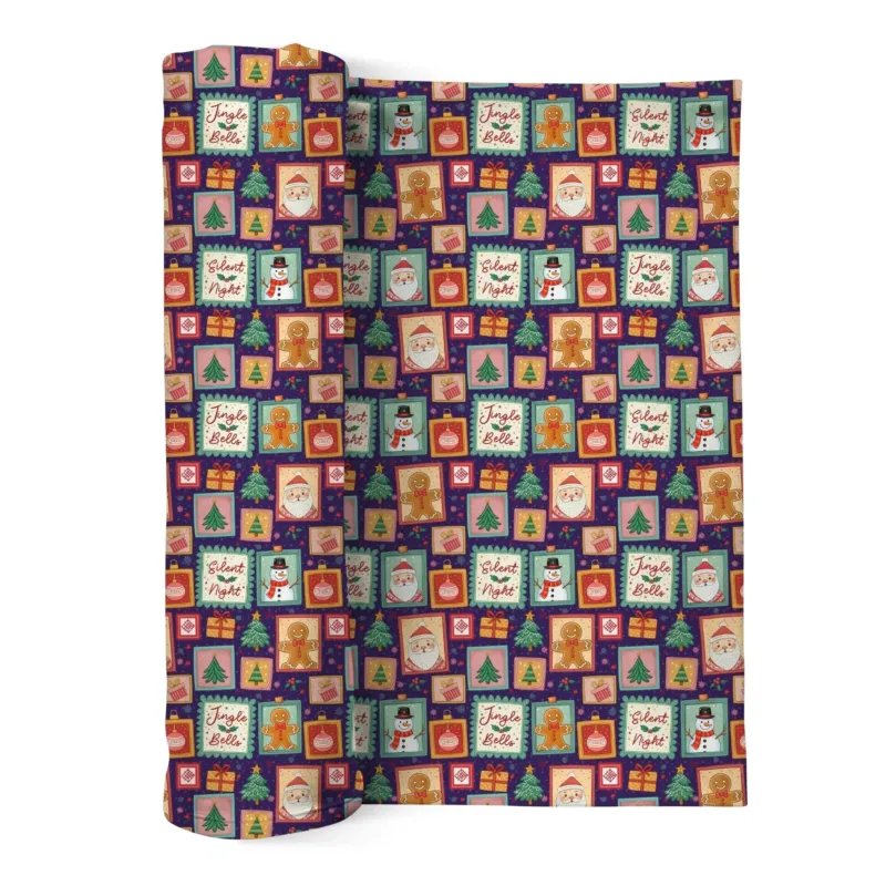 Magical Christmas Night Bamboo Swaddle Blanket