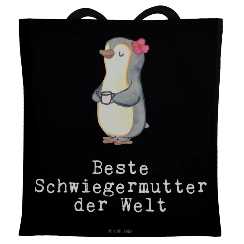 Tragetasche Pinguin Beste Schwiegermutter der Welt|p:1200552|h:e8f607a74564bcf10d4b7dc381cf923e