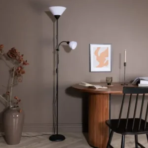 Stehlampe „Ragnar“ – Schlanke, moderne Silhouette 2-flammig