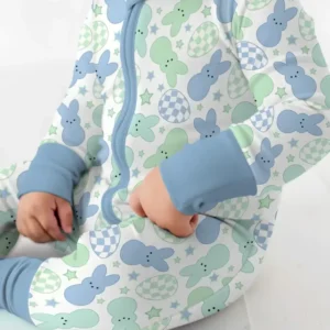 Easter Peep Bunnies Bamboo Convertible Zippy