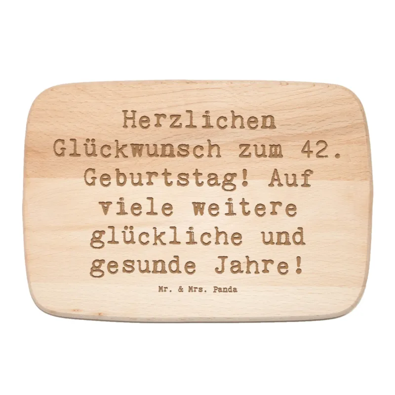 Frühstücksbrett Spruch 42. Geburtstag Glückwunsch|p:1731901|h:7edc1d750d8bf17c3a8cf14513ed12f2
