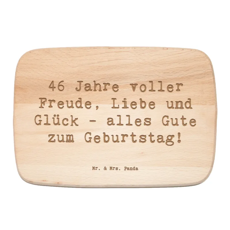 Frühstücksbrett Spruch 46. Geburtstag|p:1732558|h:e1a00f188d24c120a2b2d2f45419f0c1