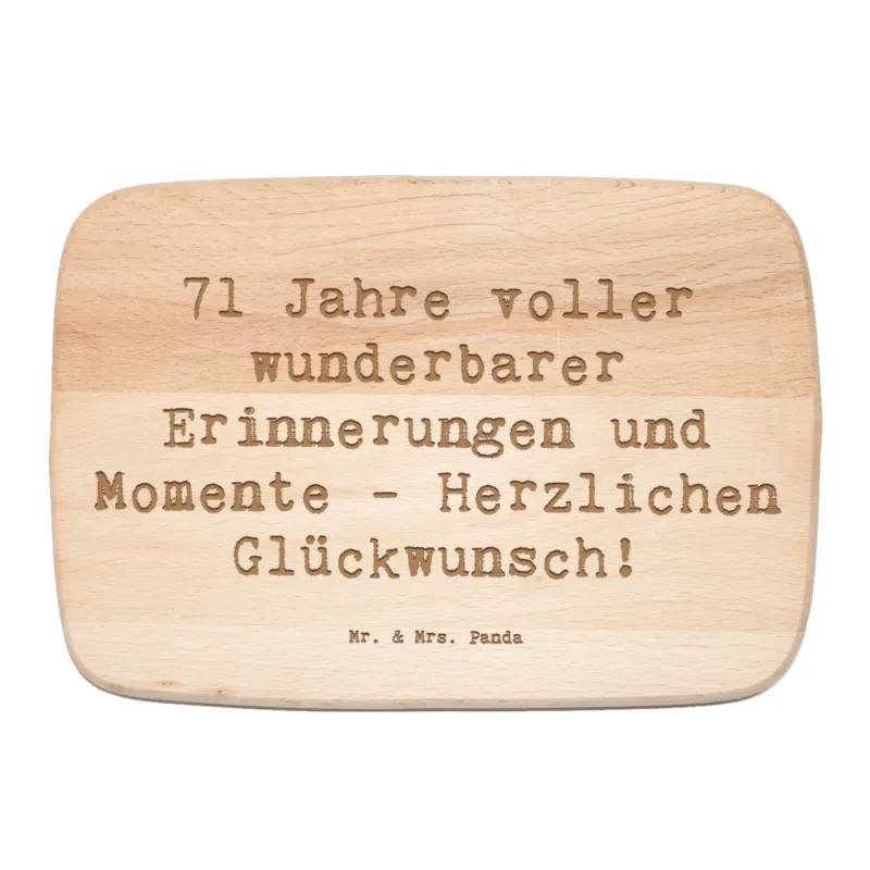 Frühstücksbrett Spruch 71. Geburtstag Erinnerungen|p:1736749|h:13a786863edd2a867e029698f1c19e32