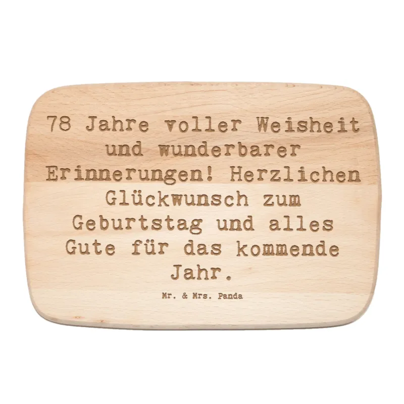 Frühstücksbrett Spruch 78. Geburtstag Weisheit|p:1737970|h:848d2345dc79587345583baa09e447c0