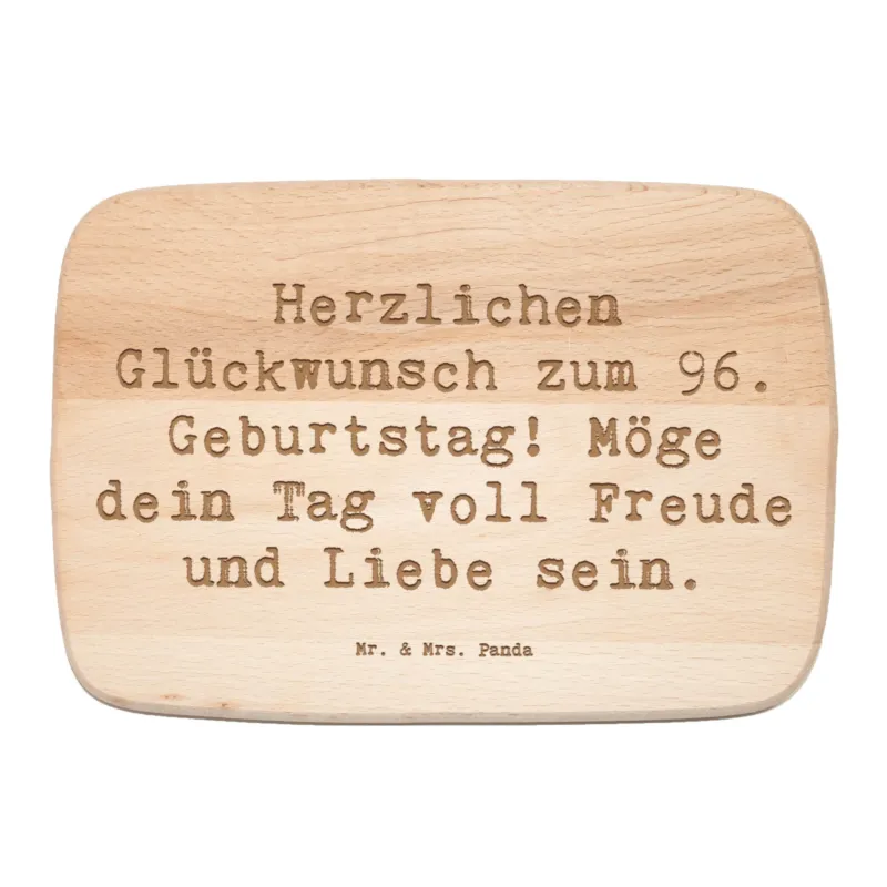 Frühstücksbrett Spruch 96. Geburtstag Freude|p:1740972|h:1ccdd4fce057b7f958577a61afd16c59