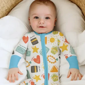 Islamic Shapes Bamboo Convertible Zippy