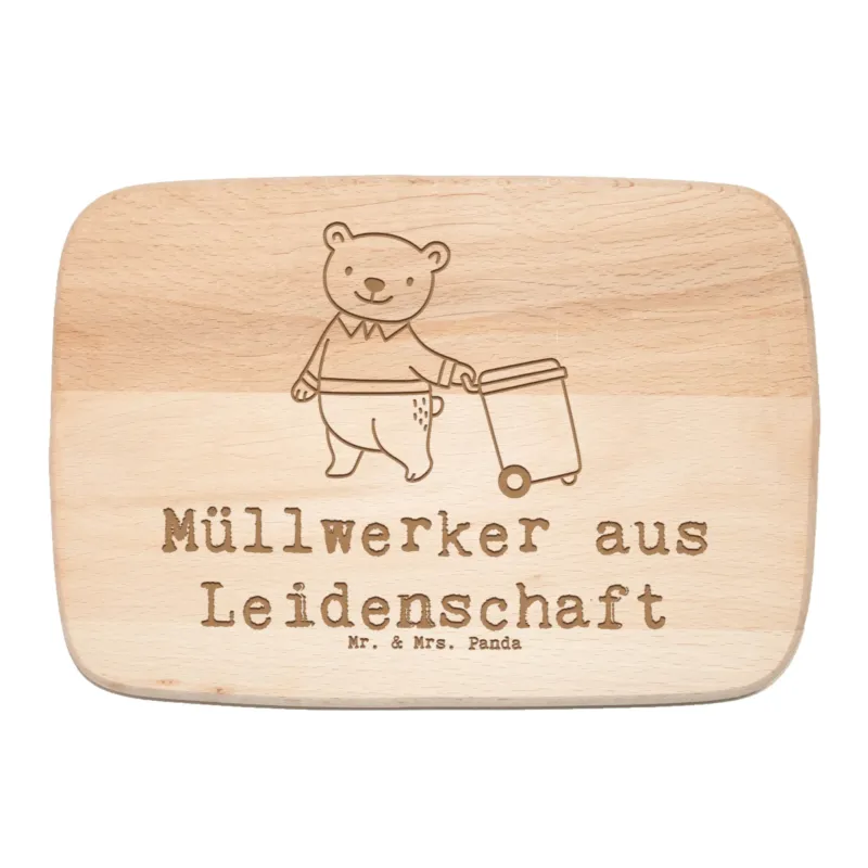 Frühstücksbrett Müllwerker Leidenschaft|p:1996766|h:d4e06624380bdcce265d939e2587ac4f