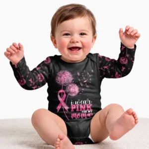 Dandelion Pink For Mom Bamboo Bodysuit