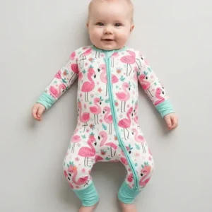 Hello Flamingo Bamboo Convertible Zippy