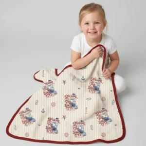 Spilling The Tea Since 1773 Family Matching Bamboo Blanket