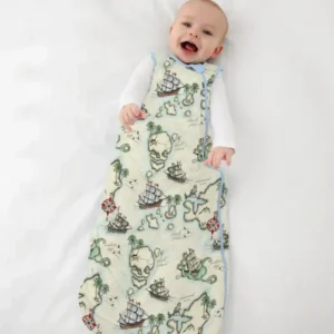Pirate Treasure Map Quest Bamboo Sleep Bag