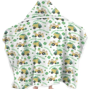 Loads Of Luck Bamboo Wearable Hooded Blanket