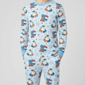 Chill the Fourth Out Bamboo Men's Pajama Set
