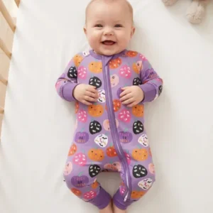 Boo Pumpkin Season Bamboo Convertible Zippy