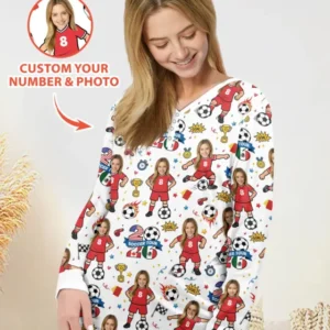 Soccer Tour 2026 Best Player Bamboo Women Pajama Set
