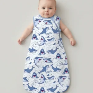 Big Sharks Attack Bamboo Sleep Bag