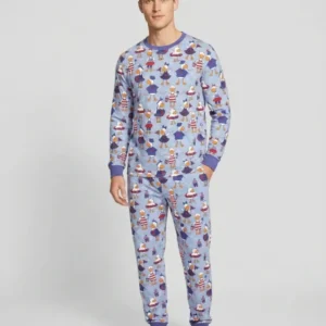 Freedom Floaties Family Matching Bamboo Men's Pajama Set