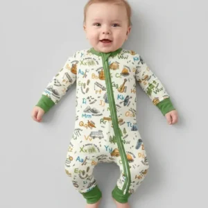 Adventure Alphabet ABCs Summer Camp Bamboo Convertible Zippy