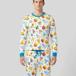 Shanah Tovah U'Metukah Bamboo Men's Pajama Set