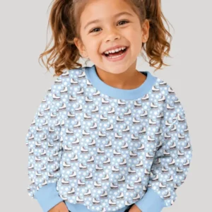 Ice Skating Bamboo Crewneck Sweatshirt