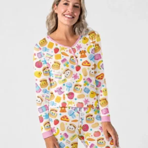 In My Squishies Era Bamboo Women Pajama Set