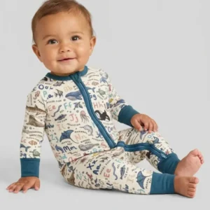 Ocean Animal Alphabet Bamboo Convertible Zippy