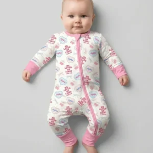 He Loved Us First Custom Name Bamboo Convertible Zippy