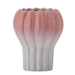 Blumentopf „Rosyn“ – Roséfarbenes Steingut