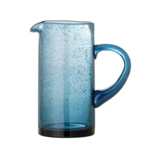 Krug Lecler – mundgeblasenes Glas in Blau