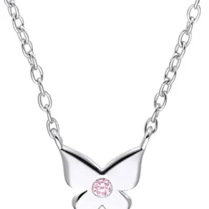 Prinzessin Lillifee Halskette mit Schmetterling-Anhänger und Steinchen
