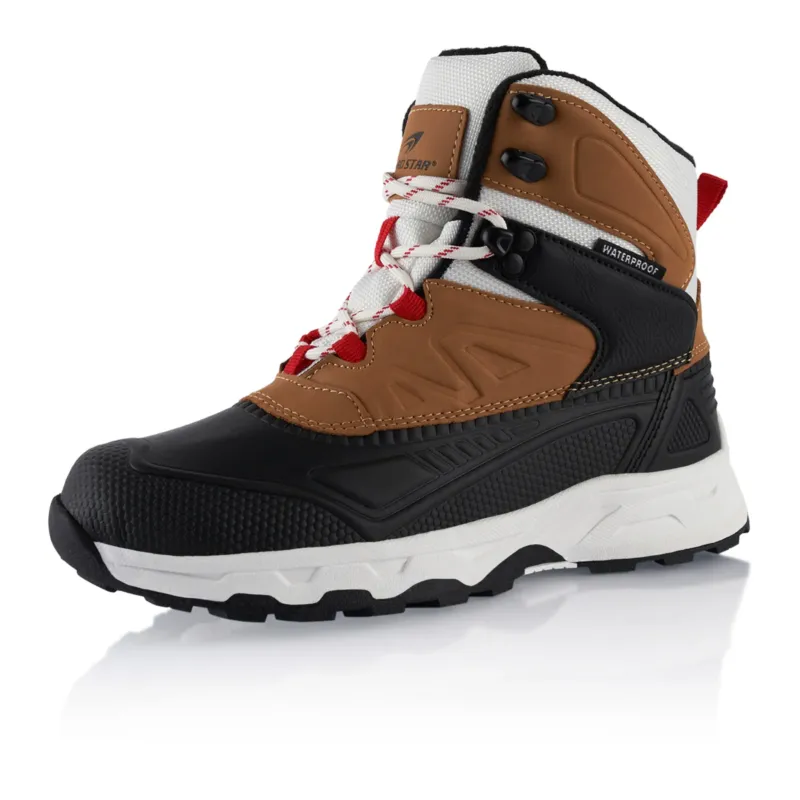 Winterstiefel Wasserdichte Stiefel Warm Gefütterte Wanderschuhe