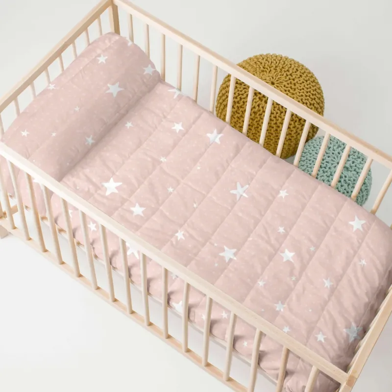 LITTLE STAR PINK COLCHA CUNA